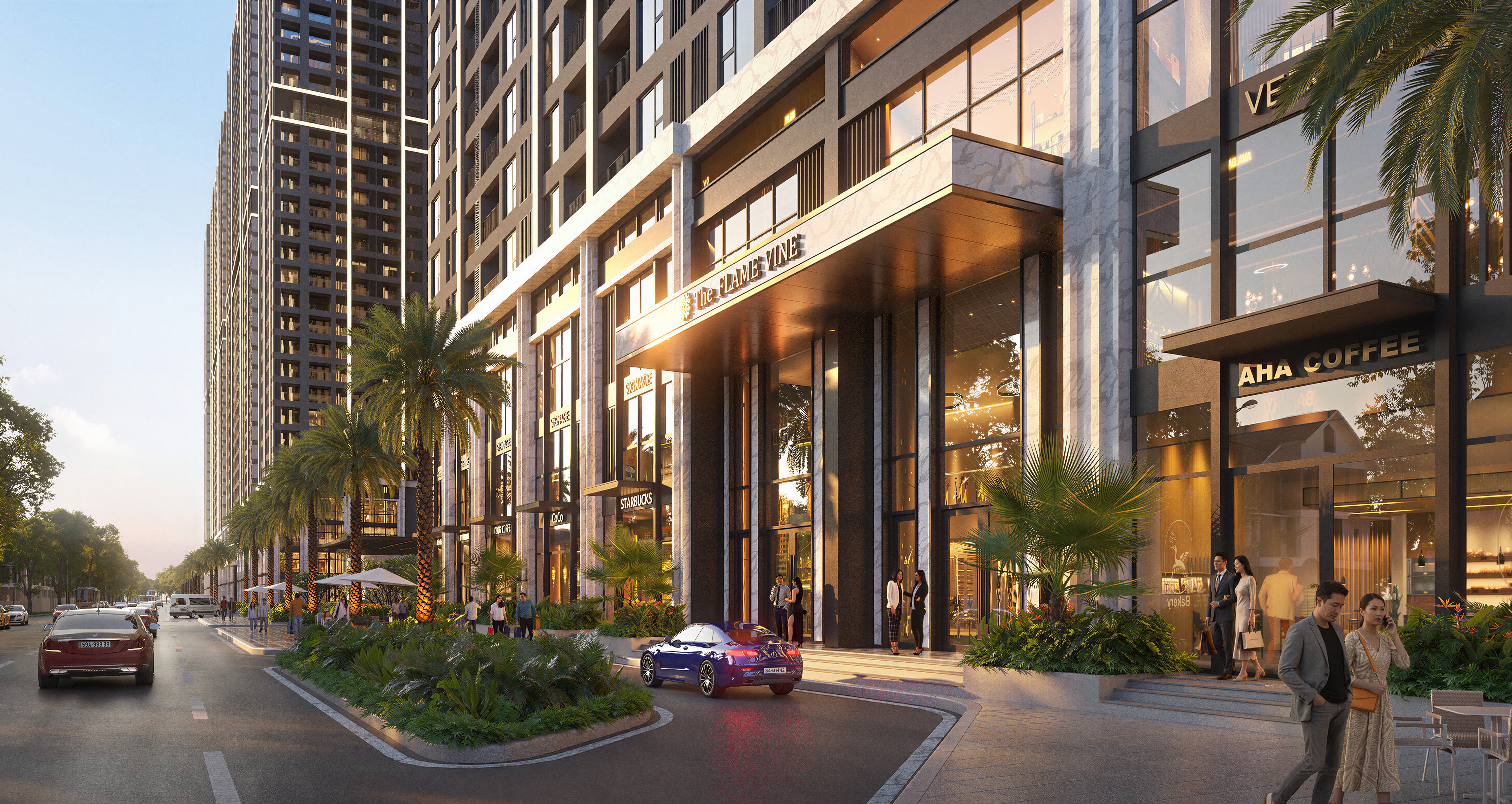 Ảnh phối cảnh dự án